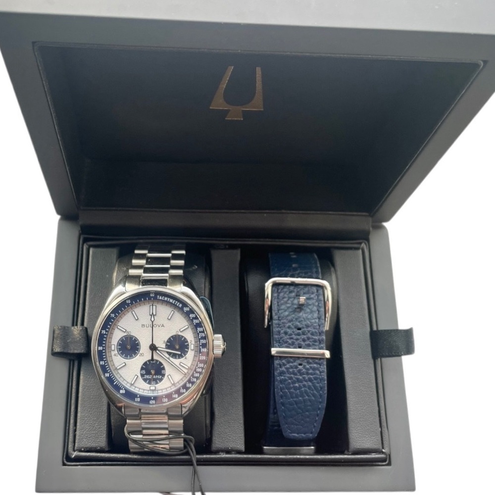 Mens Bulova Lunar Pilot Special Edition Watch